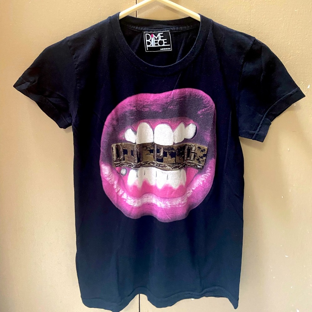 Dimepiece shirt. Black. Size M.